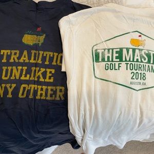 Set of 2 Masters Golf T Shirts ‘47 Brand